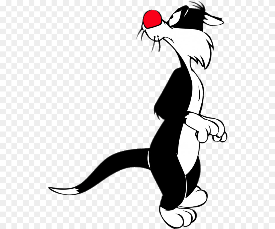 Sylvester Guilty Look Looney Toons Sylvester, Cartoon, Adult, Female, Person Free Transparent Png