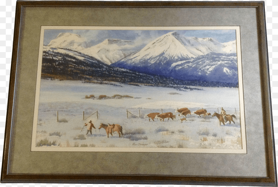 Sylvester Irvin Bus Clevenger Painting Bringing Painting, Art, Animal, Mammal, Wildlife Free Png Download
