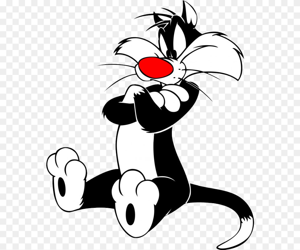 Sylvester Photo Background Sylvester Cat, Cartoon, Performer, Person, Nature Free Png Download