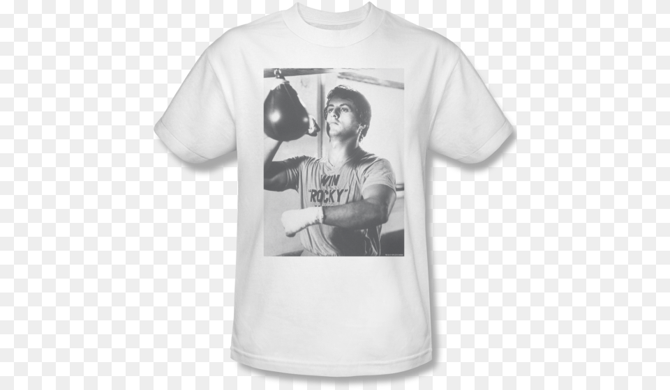 Sylvester Stallone T Shirt, Clothing, T-shirt, Adult, Male Png Image