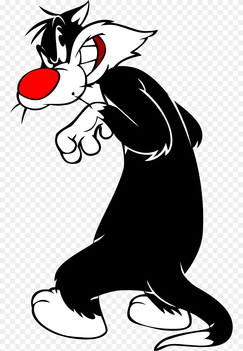 Sylvester The Cat Evil, Adult, Book, Comics, Female Free Png Download