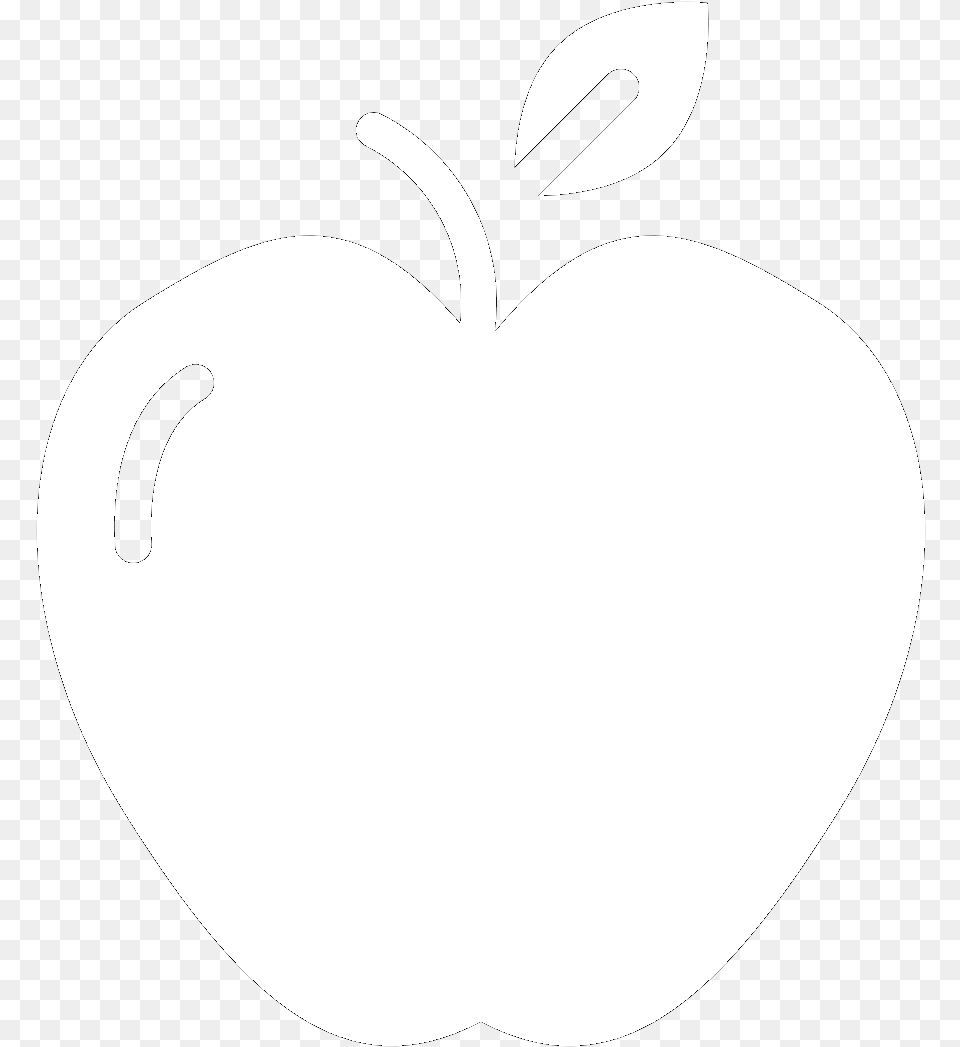 Symbol Apple Line Art, Produce, Plant, Stencil, Fruit Free Png