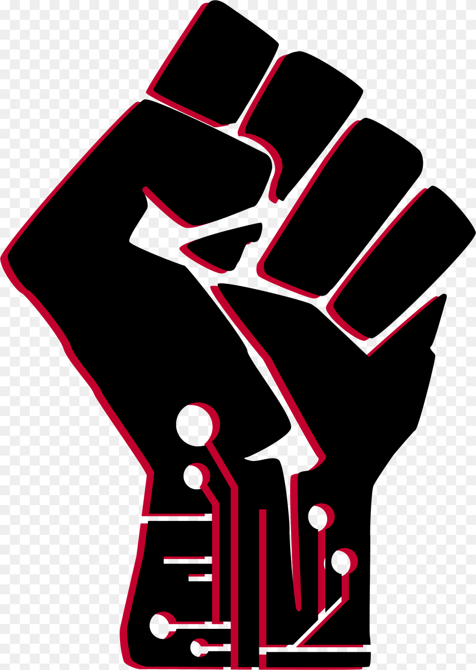 Symbol Black Panther Party Logo, Body Part, Hand, Person, Fist Free Png