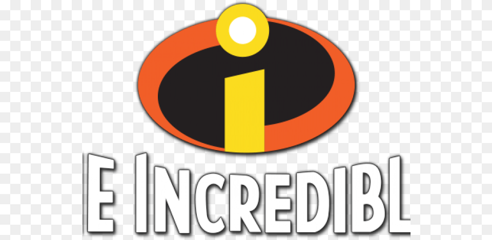 Symbol Clipart Incredibles Logo The Incredibles Background, Sign, Disk, Text Free Transparent Png
