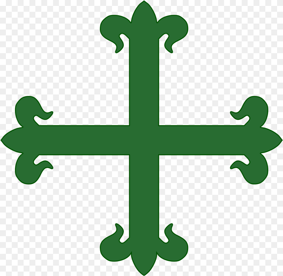 Symbol Coat Of Arms Cross, Electronics, Hardware, Green Free Png Download