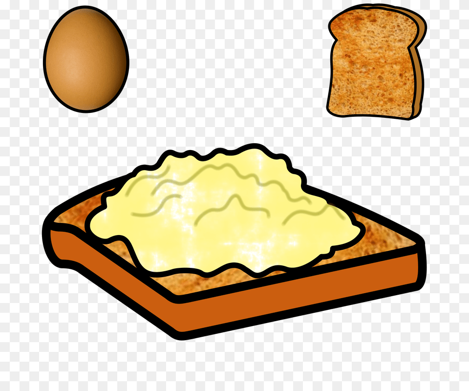 Symbol Food Egg, Bread, Toast Png