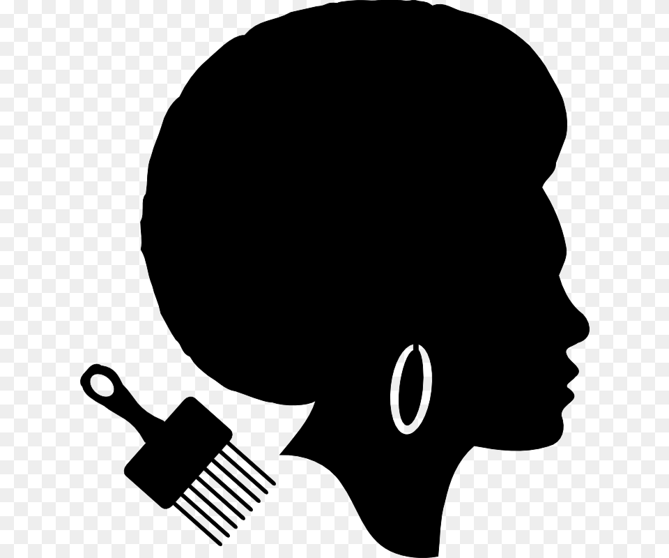 Symbol For African American, Silhouette, Person, Stencil Free Png Download