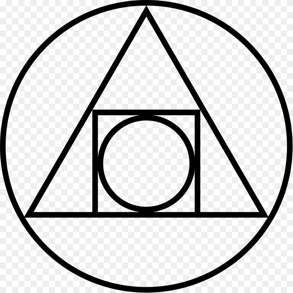 Symbol For Alchemy, Gray Free Png Download