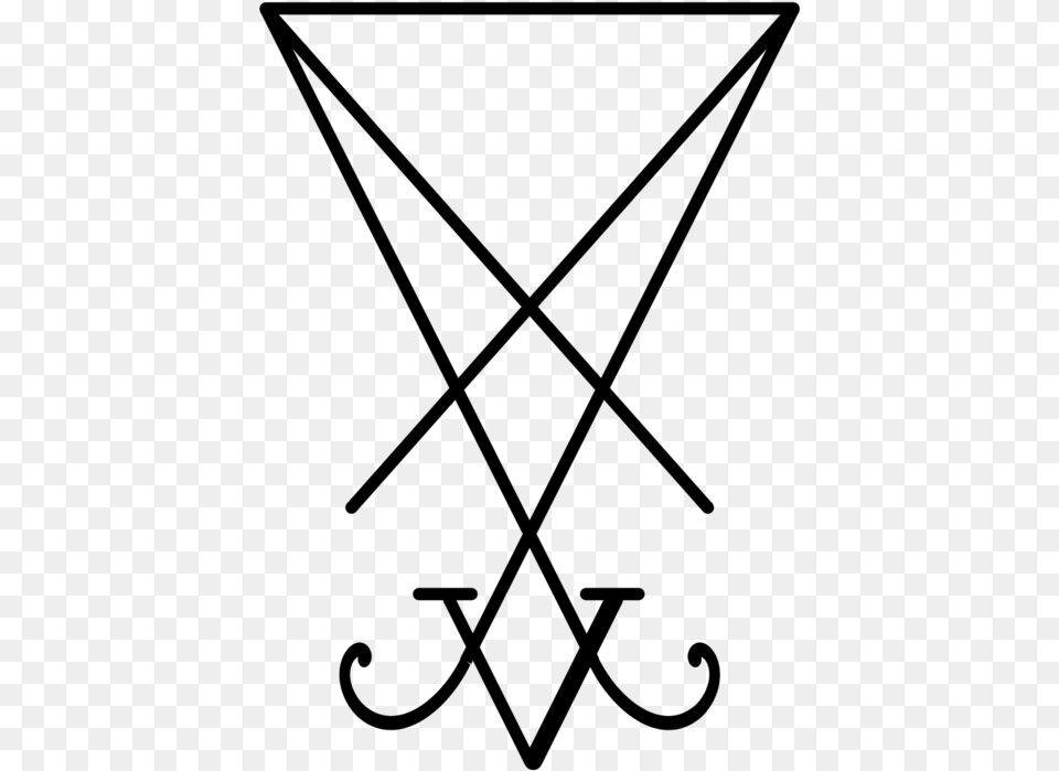 Symbol For Baphomet Tumblr Sigil Lucifer Symbols Of Fallen Angels, Gray Free Png