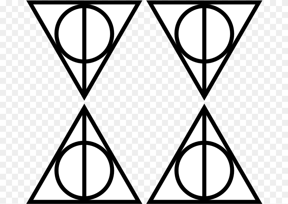 Symbol Harry Potter Deathly Hallows, Triangle Free Png Download