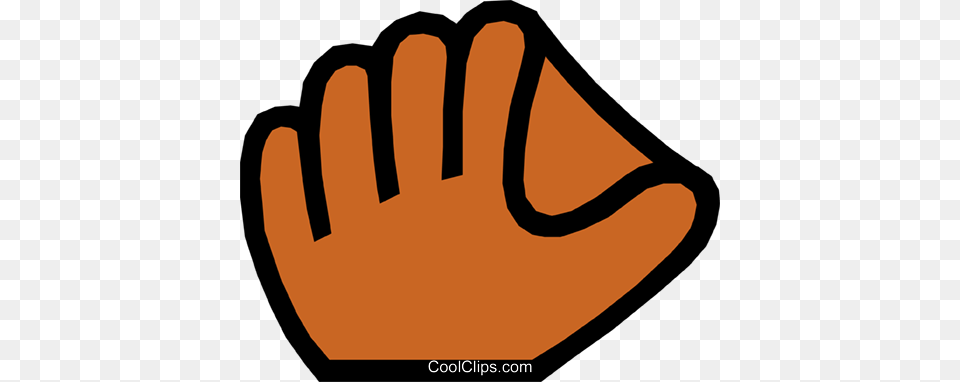 Symbol Of A Baseball Glove Royalty Vector Clip Art, Baseball Glove, Clothing, Sport, Body Part Free Png Download