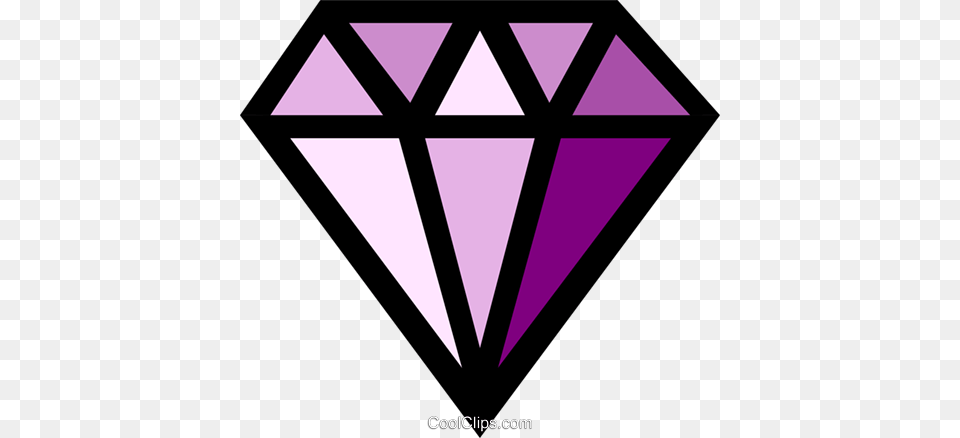 Symbol Of A Diamond Royalty Free Vector Clip Art Illustration, Accessories, Gemstone, Jewelry, Cross Png Image