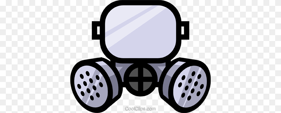 Symbol Of A Gasmask Royalty Vector Clip Art Illustration, Device, Grass, Lawn, Lawn Mower Free Transparent Png
