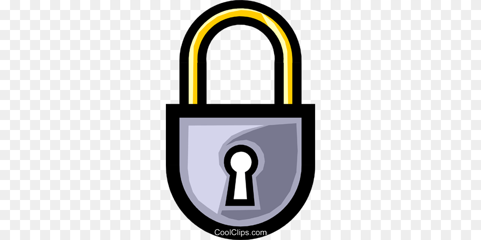 Symbol Of A Lock Royalty Vector Clip Art Illustration, Disk Free Png Download