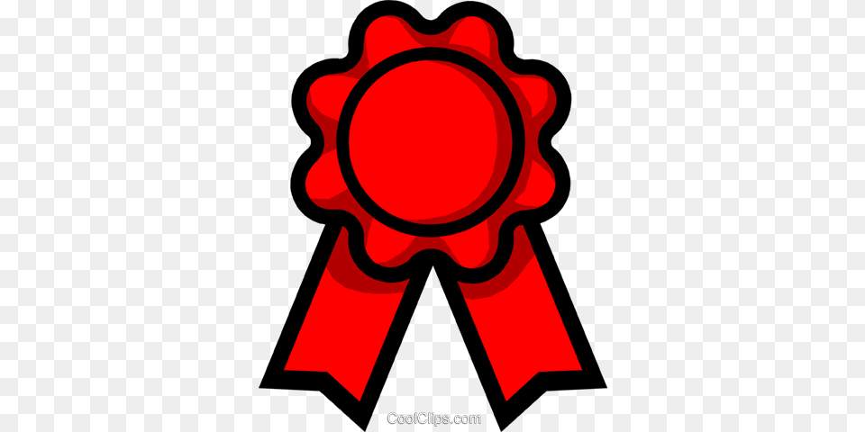Symbol Of A Prize Ribbon Royalty Vector Clip Art Illustration, Badge, Logo, Dynamite, Weapon Free Png