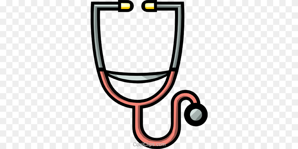 Symbol Of A Stethoscope Royalty Vector Clip Art Illustration, Smoke Pipe Png Image