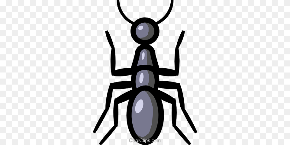 Symbol Of An Ant Royalty Vector Clip Art Illustration, Animal, Insect, Invertebrate Free Transparent Png
