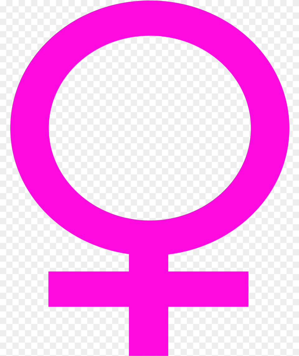 Symbol Of Woman Vector Icon Female Gender Sign, Purple, Astronomy, Moon, Nature Free Png Download