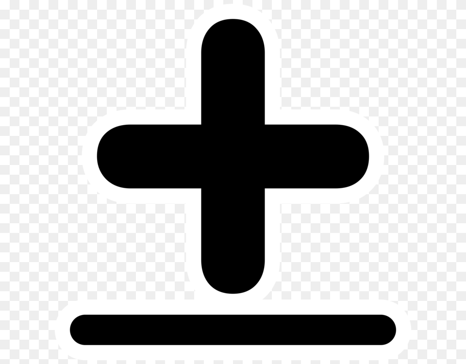 Symbol Plus And Minus Signs Computer Icons Plus Minus Sign Cross, Logo Png Image