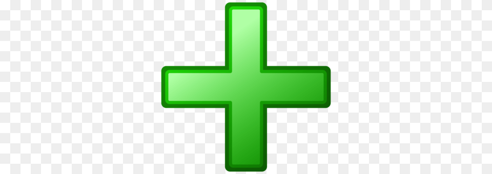 Symbol Plus And Minus Signs Computer Icons Plus Minus Sign Cross, Green, First Aid Png Image