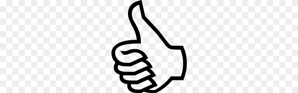 Symbol Thumbs Up Clip Art Over Passes Interview, Body Part, Finger, Hand, Person Png
