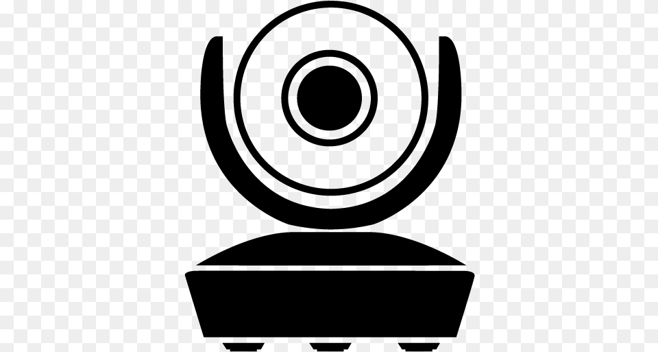 Symbol Video Conference Camera Icon, Gray Png