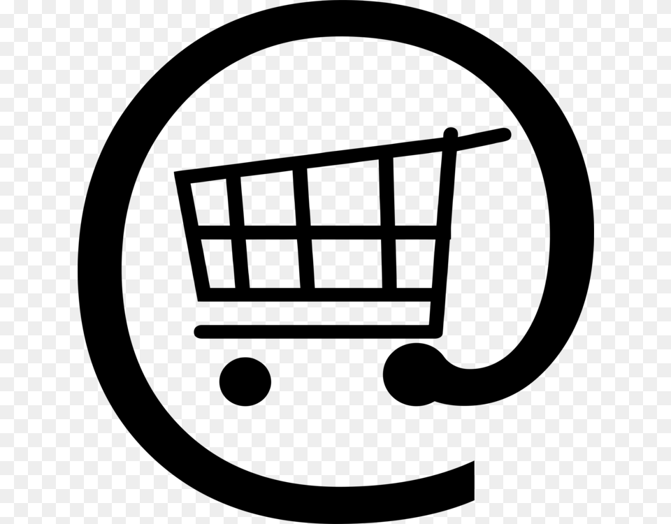 Symbolcartvehicle Online Shopping Logo Hd, Gray Free Transparent Png