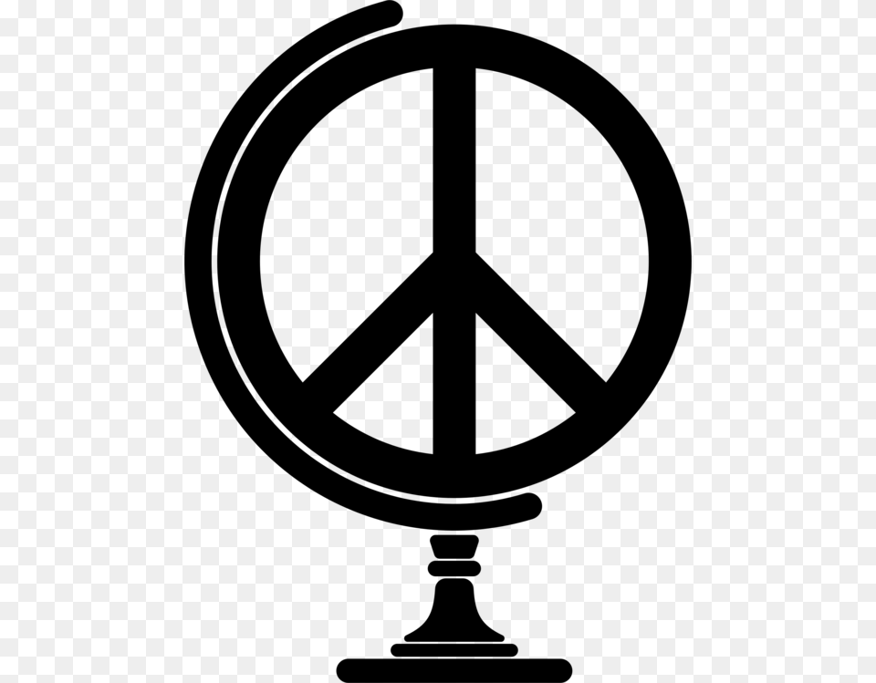 Symbolcirclepeace Symbols Mercedes Benz Logo Vs Peace Sign, Gray Png