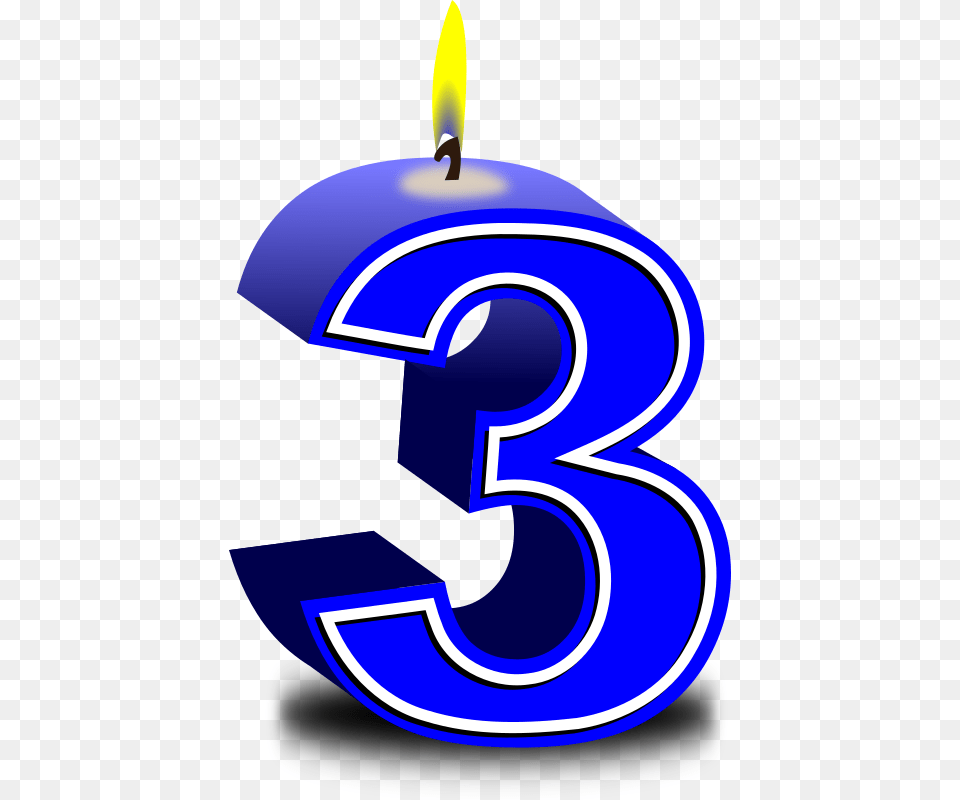 Symbolelectric Bluelogo 3rd Happy Birthday, Symbol, Text, Number Free Png