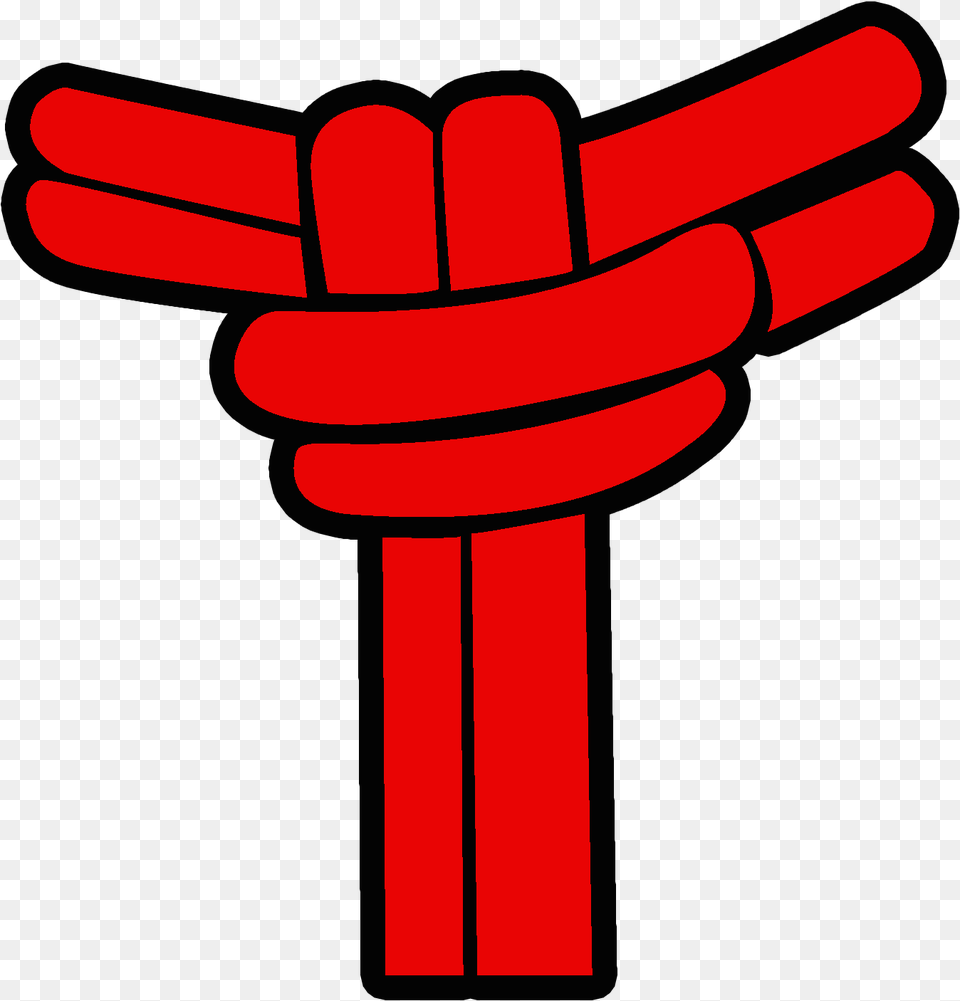 Symbolic Of The Blood Shed By The Slaves From Which Corda De Capoeira Amarela Laranja, Knot, Dynamite, Weapon Free Transparent Png