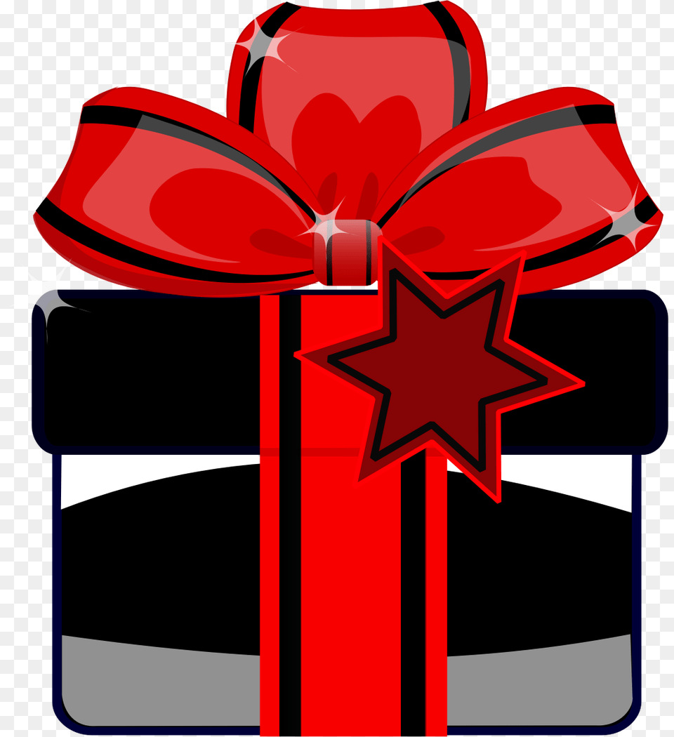 Symbolredgift Red And Black Present Clipart, Dynamite, Weapon, Gift Free Transparent Png