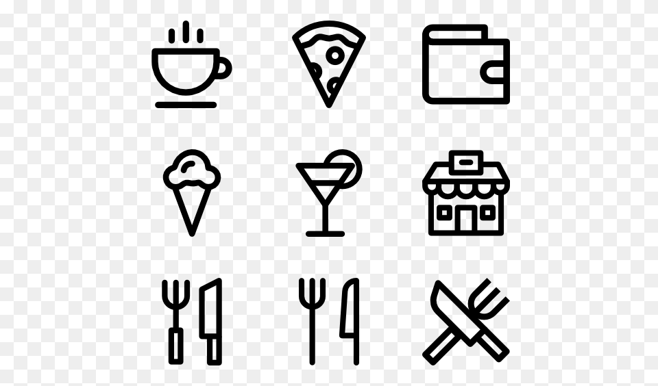 Symbols Icons Images With Cliparts Vectors, Gray Free Transparent Png