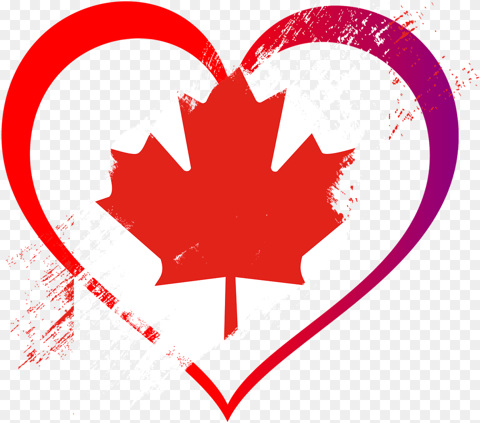 Symbols Of Love Images 24 Buy Clip Art Canada Flag Flat, Leaf, Plant, Maple Leaf, Logo Free Png