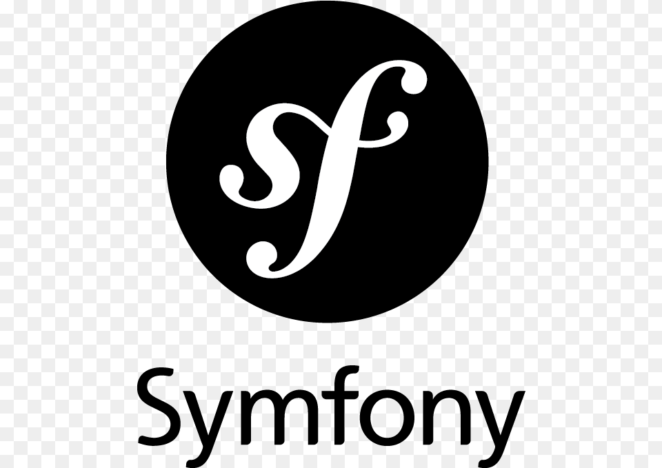 Symfony High Performance Php Framework Symfony Php Logo, Stencil, Text Free Transparent Png