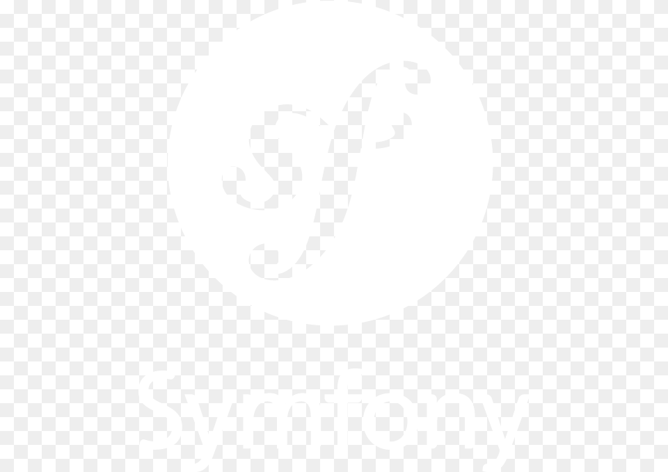 Symfony Logo And Screenshots Symfony Framework Logo, Stencil, Text Png Image