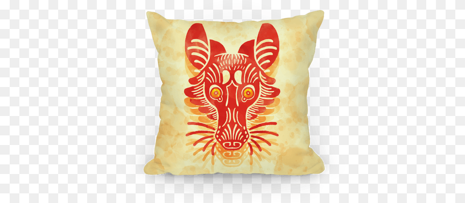 Symmetrical Gilded Fox Symmetrical Gilded Fox Tote Bag Funny Tote Bag From, Cushion, Home Decor, Pillow Png Image