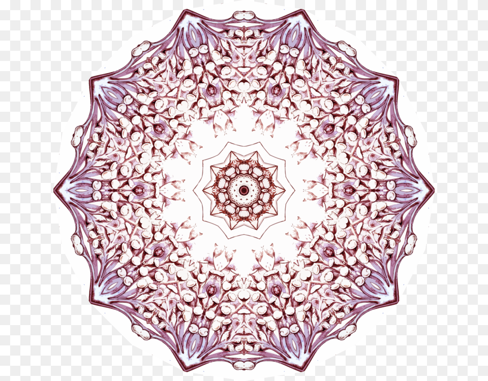 Symmetrytextiledoily Circle, Art, Floral Design, Graphics, Pattern Free Png Download