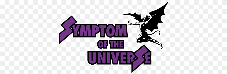 Symptom Of The Universe University First Class Painters, Purple, Dynamite, Weapon, Logo Png Image