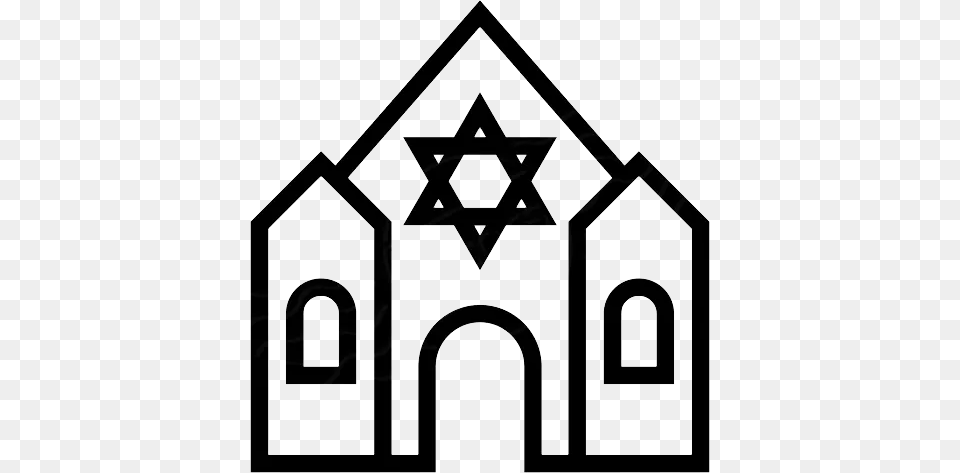 Synagogue, Symbol, Gate, Star Symbol Png Image