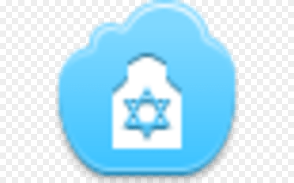 Synagogue Icon Blue Format Clip Art And Filing, Logo, Outdoors, Nature, Symbol Free Png Download
