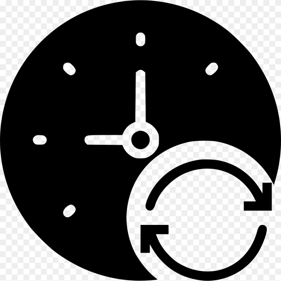 Sync Clock Add Clock Icon, Stencil, Analog Clock, Disk Free Png Download