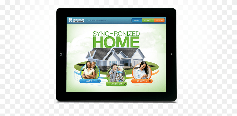 Synchronized Home Ibook On An Ipad Tablet Computer, Electronics, Tablet Computer, Person Free Transparent Png