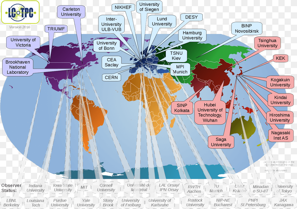 Synchrotron World Map, Chart, Plot, Diagram Png Image