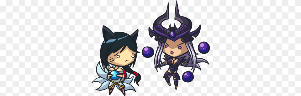 Syndra You Ball Hogging Peach Syndra Ahri, Book, Comics, Publication, Baby Free Png