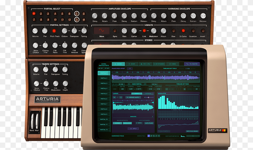 Synthesizerworkstation That Started It All Powering Arturia Synclavier V Synclavier Vi Dl Virtual Instruments, Computer Hardware, Electronics, Hardware, Monitor Free Png Download