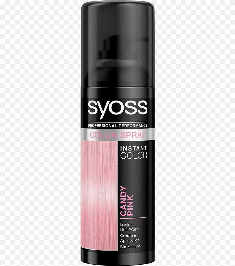 Syoss Com Color Color Spray Candy Pink Syoss Hair Color Spray, Cosmetics, Alcohol, Beer, Beverage Png Image