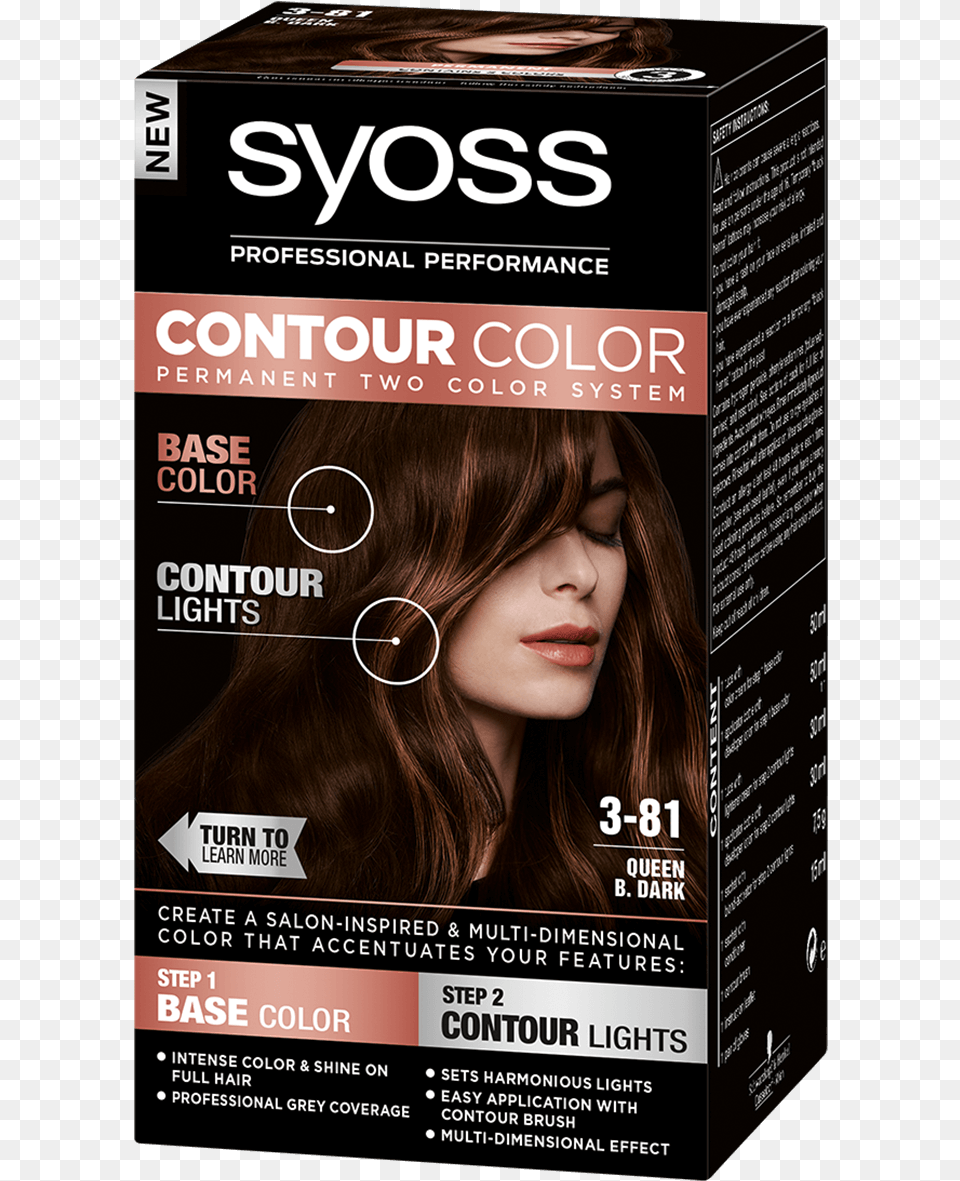 Syoss Com Contour Color 3 81 Queen B Dark Syoss Contour Color, Advertisement, Poster, Adult, Female Free Transparent Png