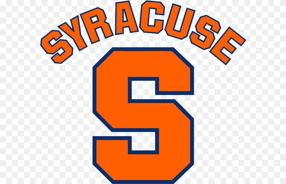 Syracuse College Basketball Logo Clipart Syracuse Orange Logo, Number, Symbol, Text Free Png Download