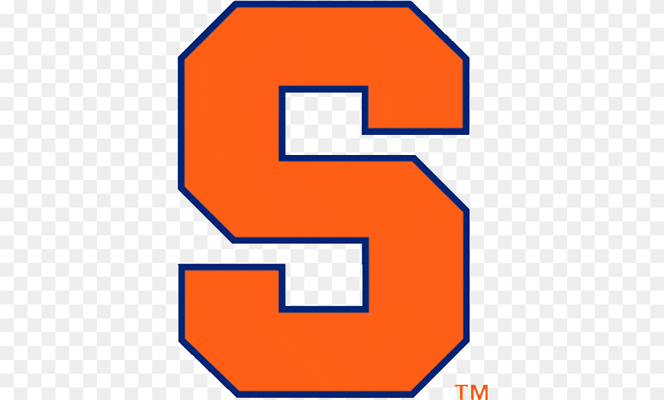 Syracuse Orange Primary Logo Syracuse Orange Logo, Number, Symbol, Text, Road Sign Free Transparent Png