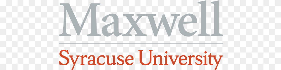 Syracuse University Maxwell School Maxwell Syracuse University Logo, Text, Alphabet, Ampersand, Symbol Free Png Download